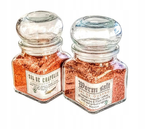 Levně Grasshopper sůl a červová sůl pro Mezcal a Tequila: 2x100g