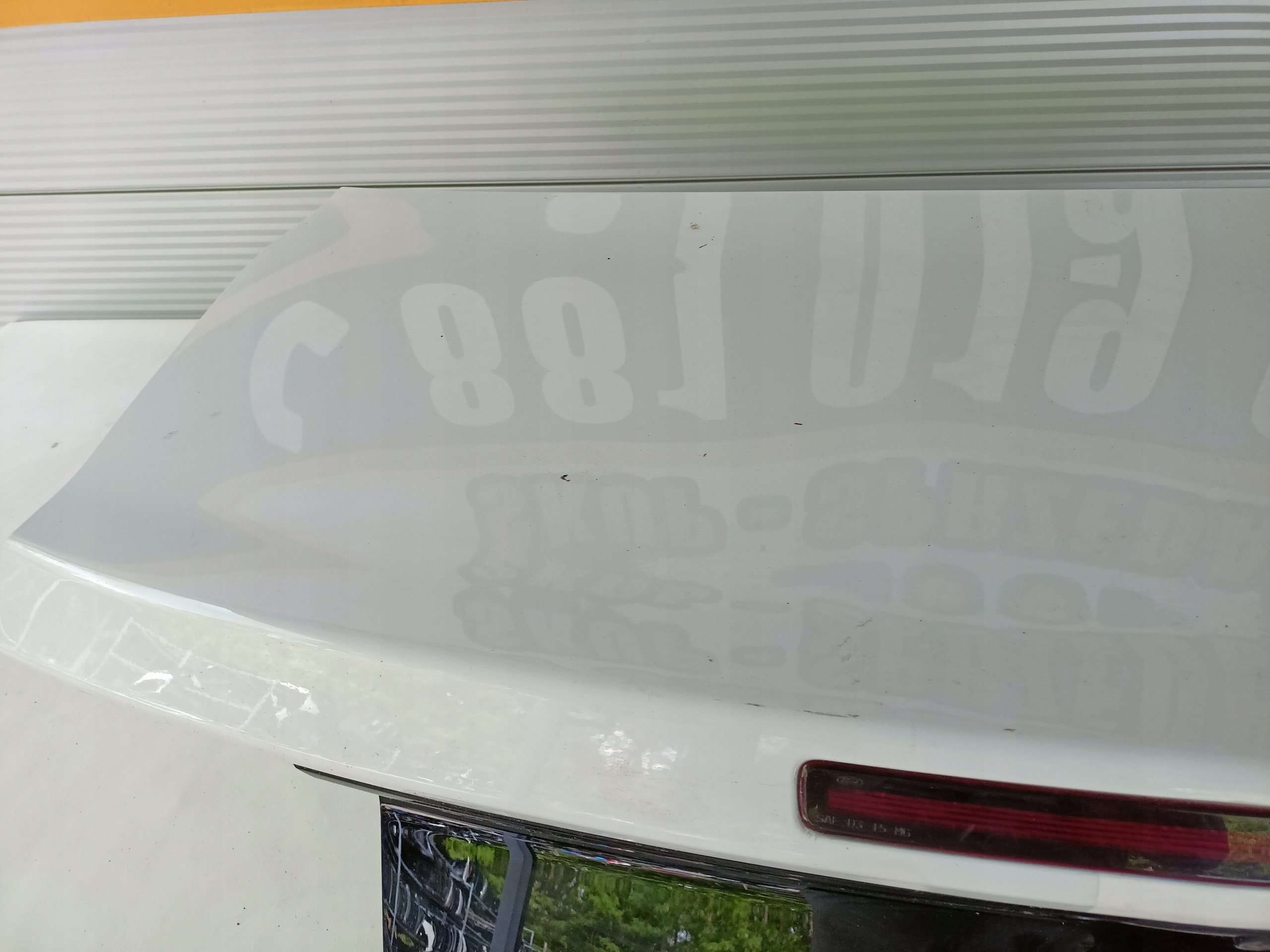 Ford Mustang VI boot door 15-17 Fastback Kamera