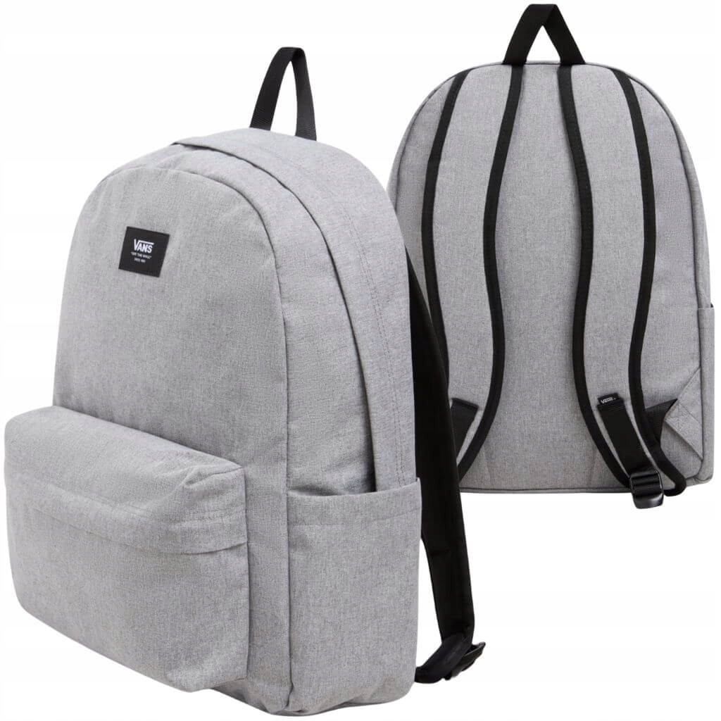 Batoh Vans Old Skool Šedý městský s přihrádkou na notebook dámský pánský 22 l