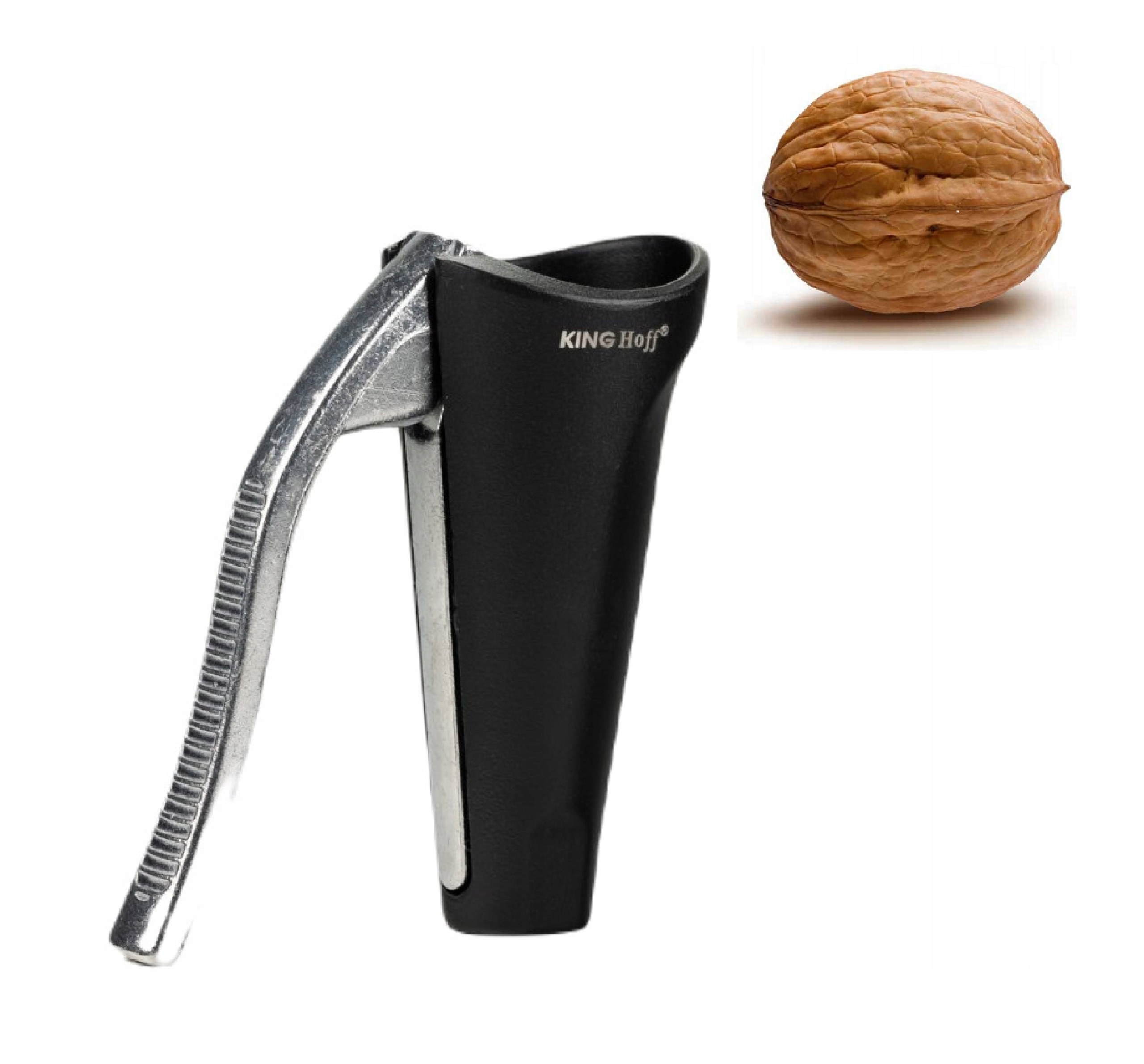 Dziadek do orzechow laskowych ALUMINIUM PLASTIK Kolor Czarny UNIWERSALNY Marka Kinghoff