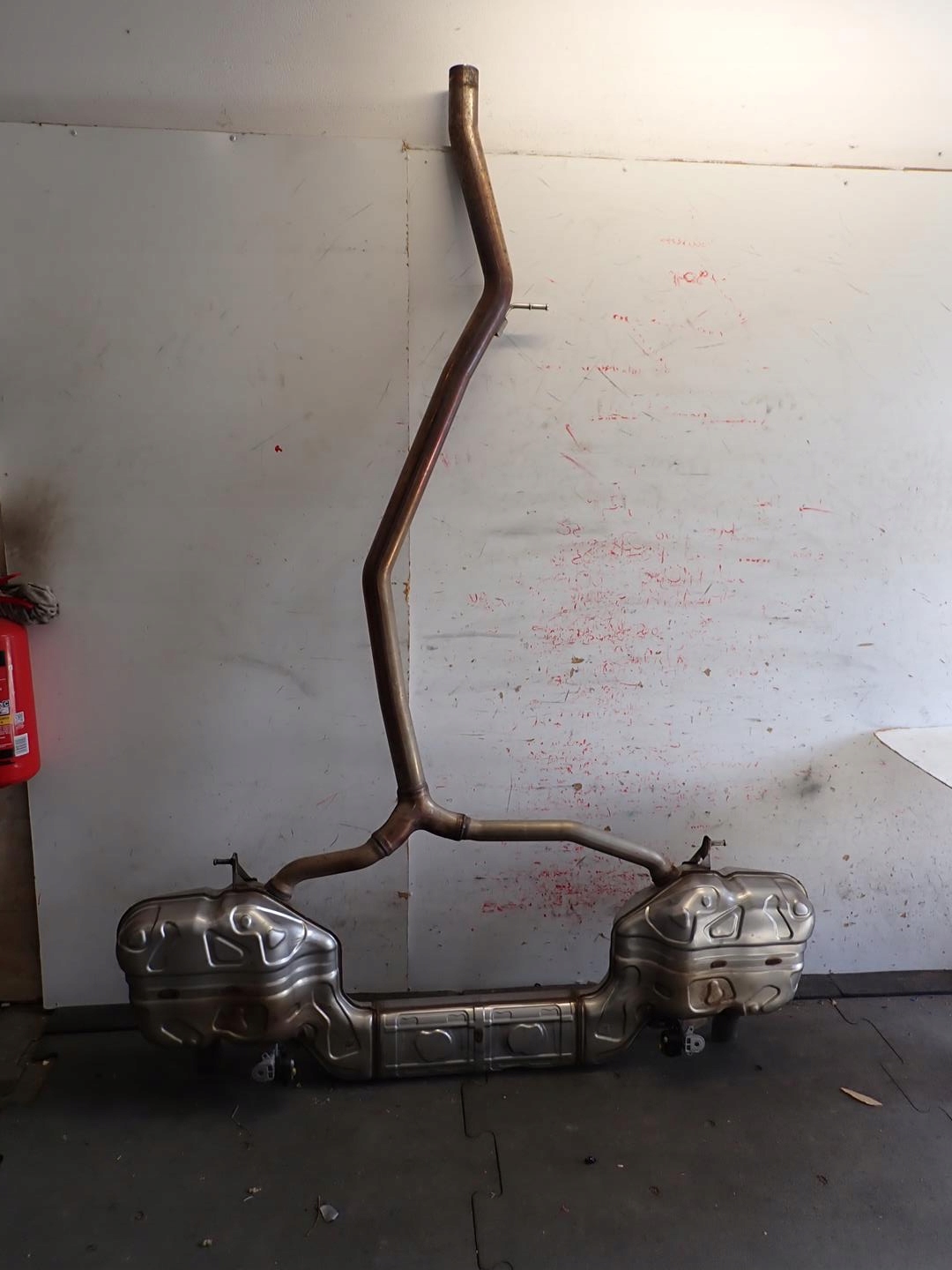 muffler, exhaust AUDI A6 C8 2018- 4K0253611N