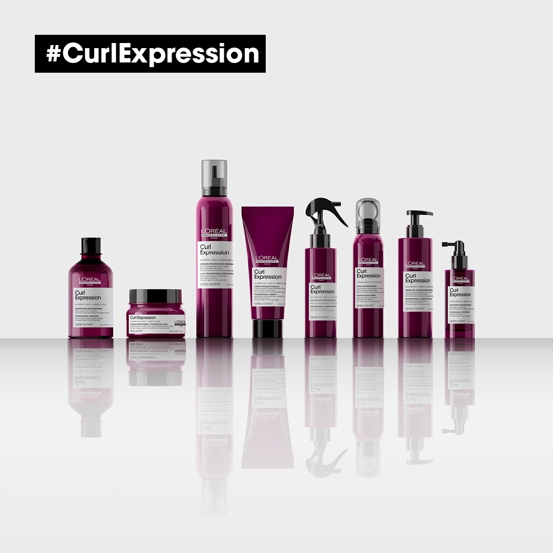 Loreal CURL EXPRESSION Pianka Krem 10w1 do loków wł. kręconych 250ml Linia Curl Expression