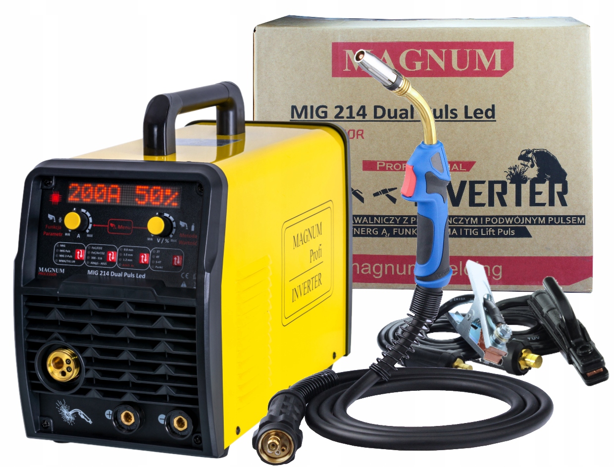 Сварочный аппарат MIGOMAT MIG 214 DUAL PULS SYNERGIA MAGNUM