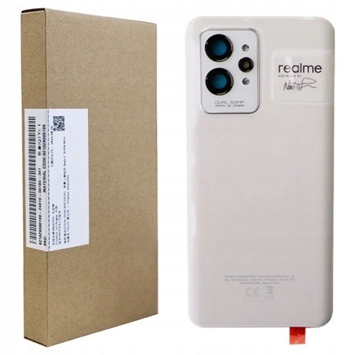 Klapka Baterie Realme GT2 Pro Pouzdro Panel Baterie Bílá Originální