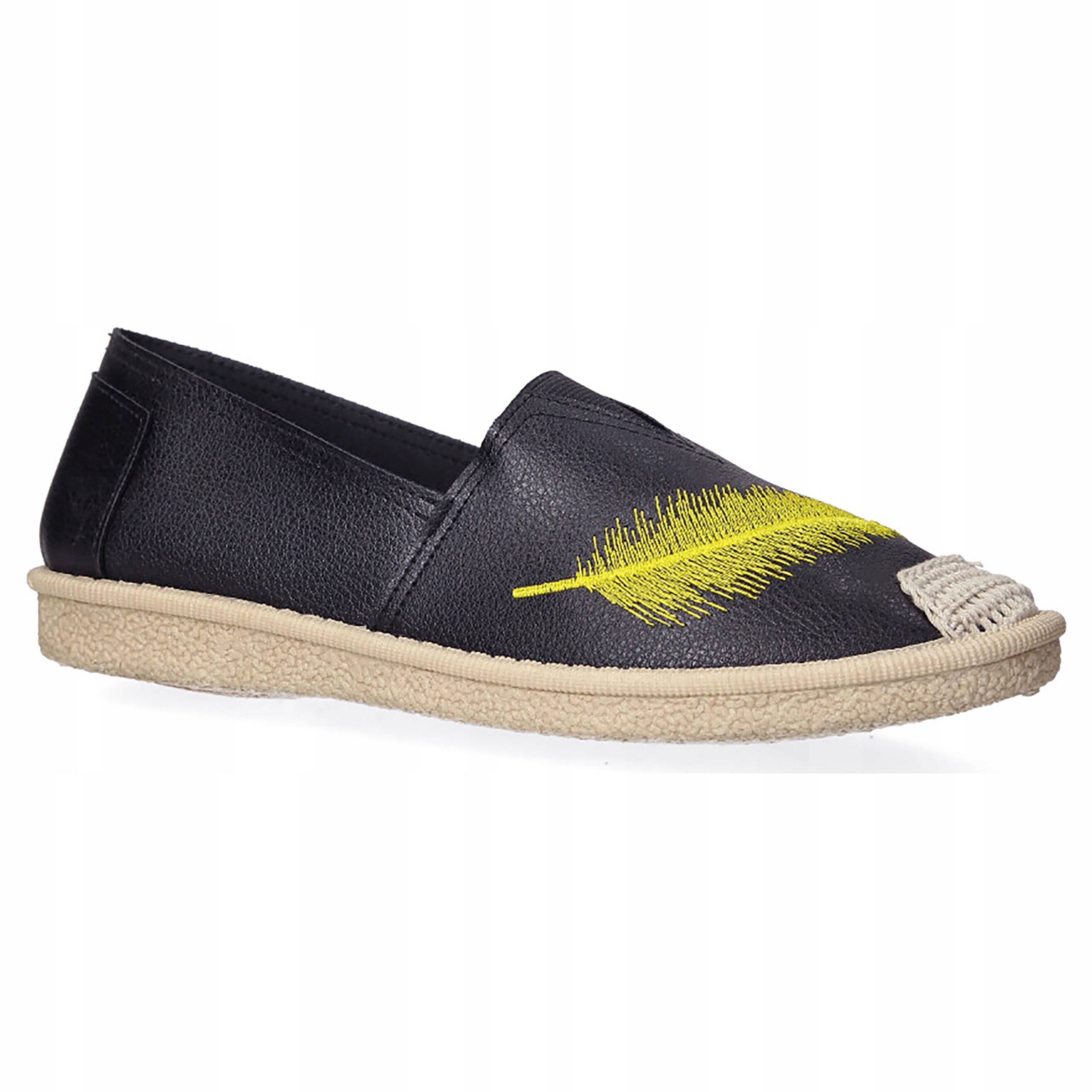 ESPADRYLE SLIP ON TRAMPKI TENISÓWKI LEKKIE BUTY 37