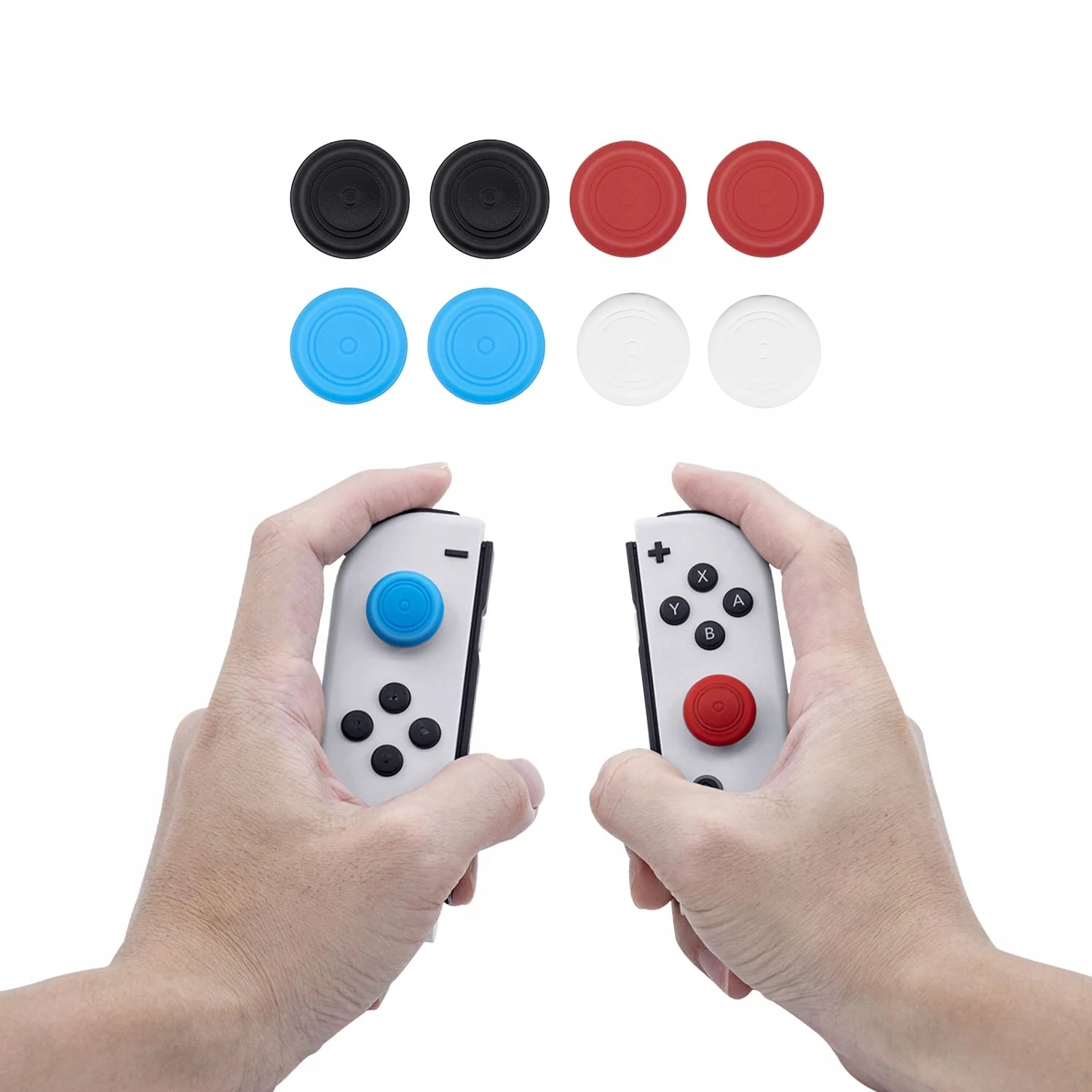 You2K 8 x nakładka silikonowa zestaw 8 szt nakładek na gałki każdej Switch