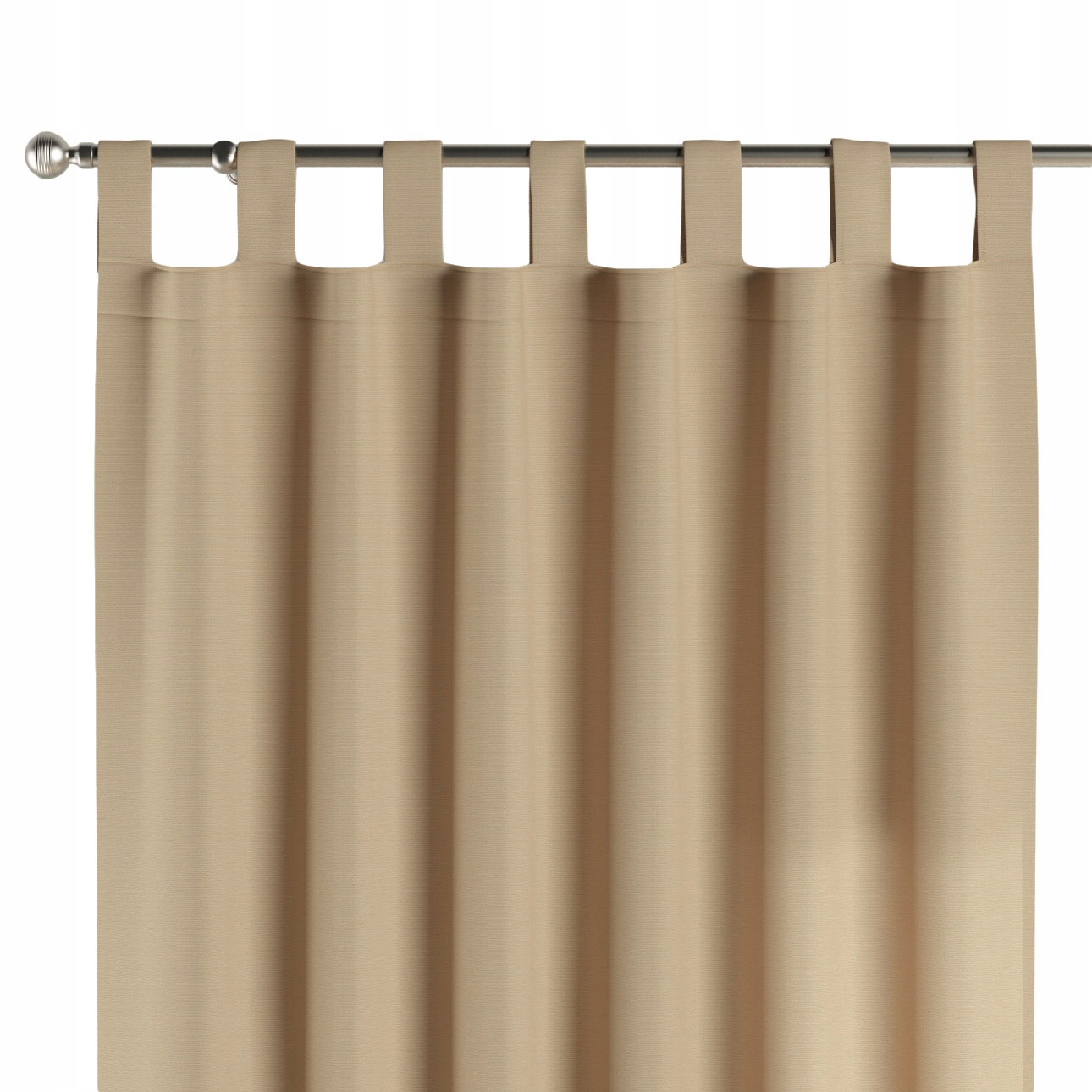 Záves na traky 1 ks 130 x 260 cm, hnedý