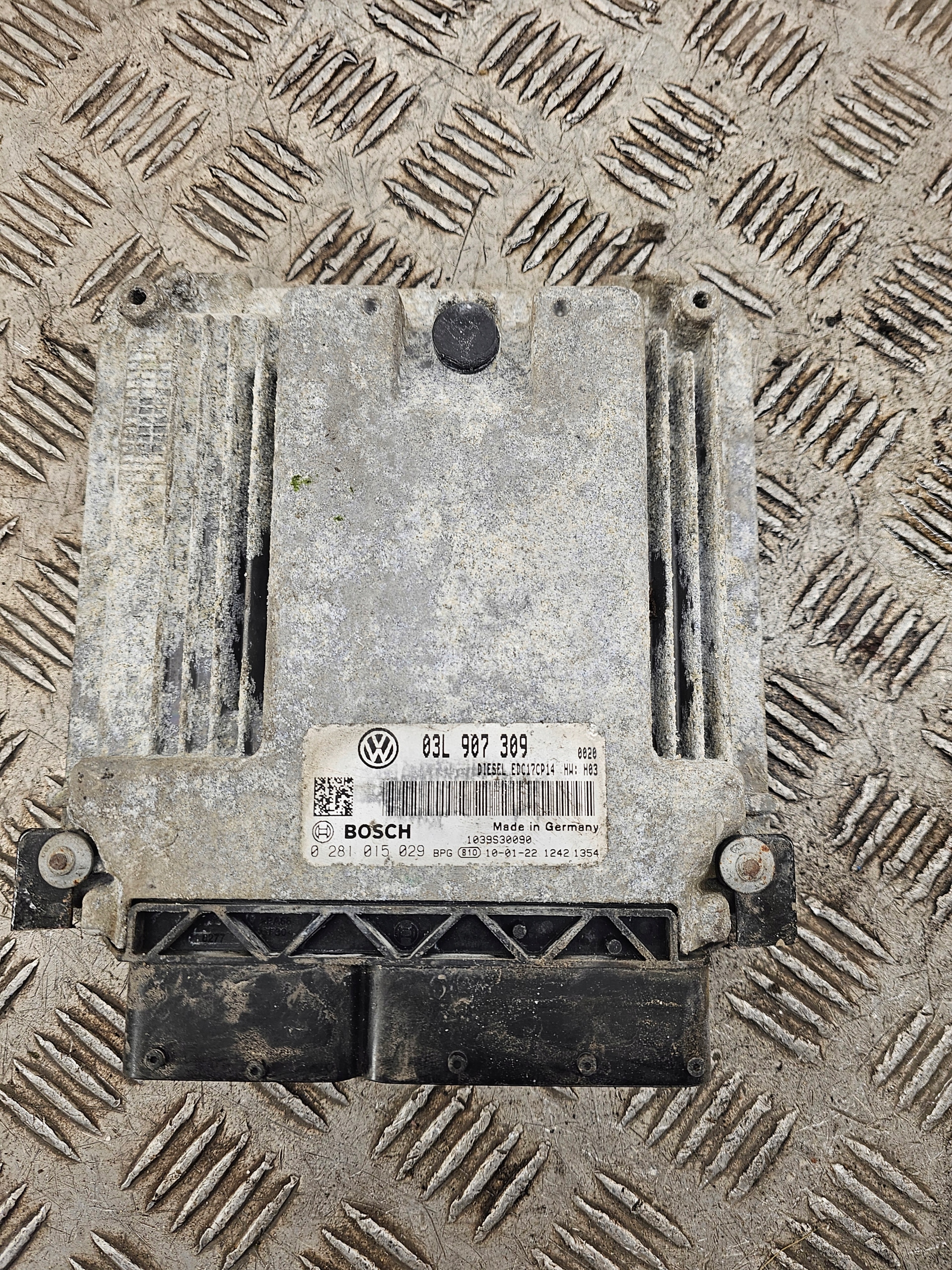 VW AUDI SEAT computer control unit of the engine 2.0TDI 03L907309