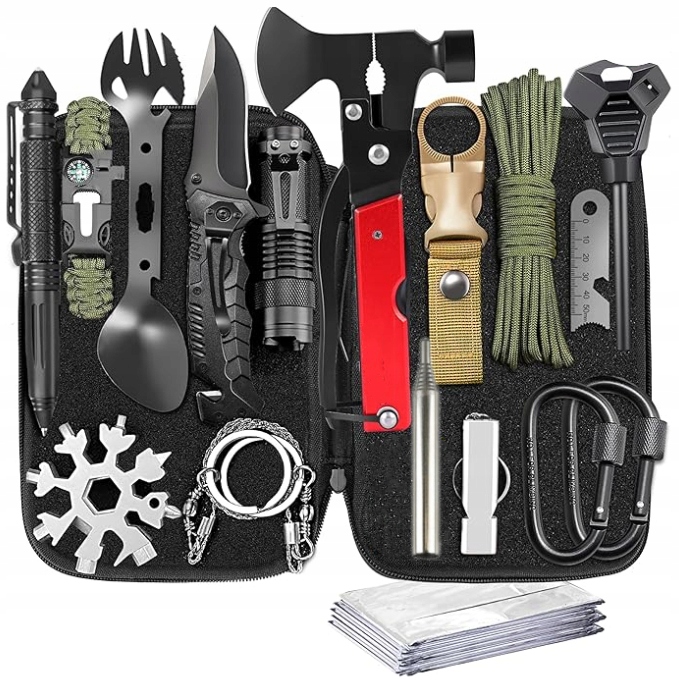 Největší Vojenský Survivalový Sada Přežití 51v1 Multitool XXL