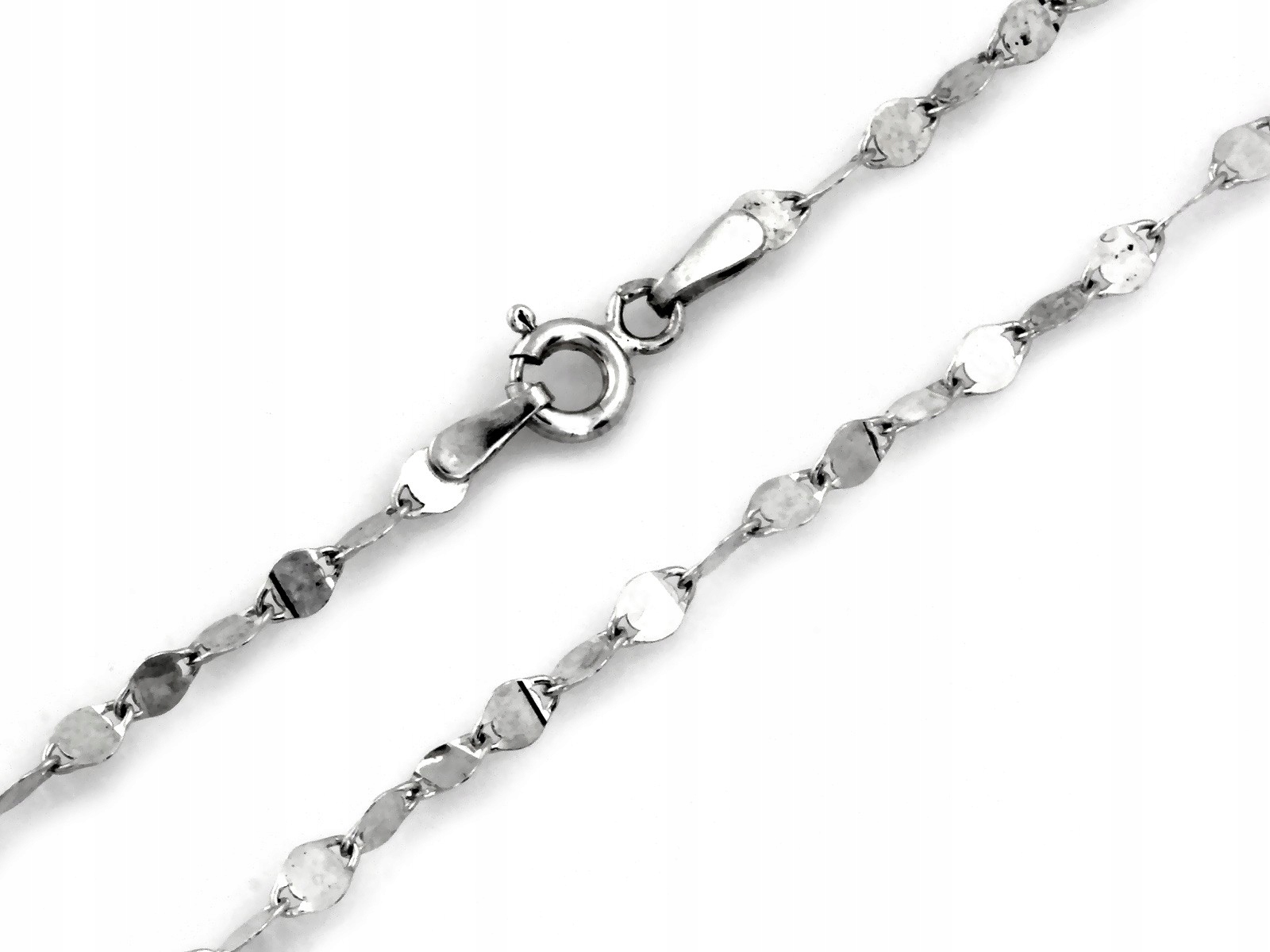 Stříbrný řetízek dámský 925 Fantazijní z kulatých plechů, módní pro ni