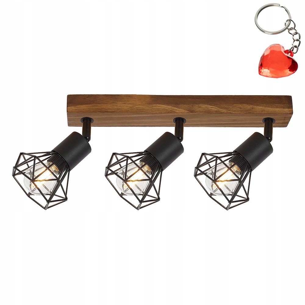 Stropní svítidlo – moderní trojitý reflektor E14 Zeus Rabalux