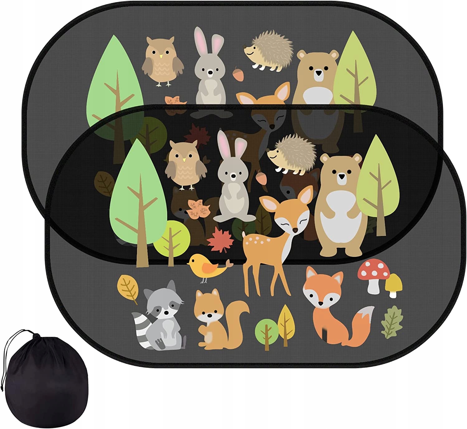 OSŁONA ZASŁONKI PRZECIWSŁONECZNE NA SZYBY AUTA DLA DZIECI 2SZT