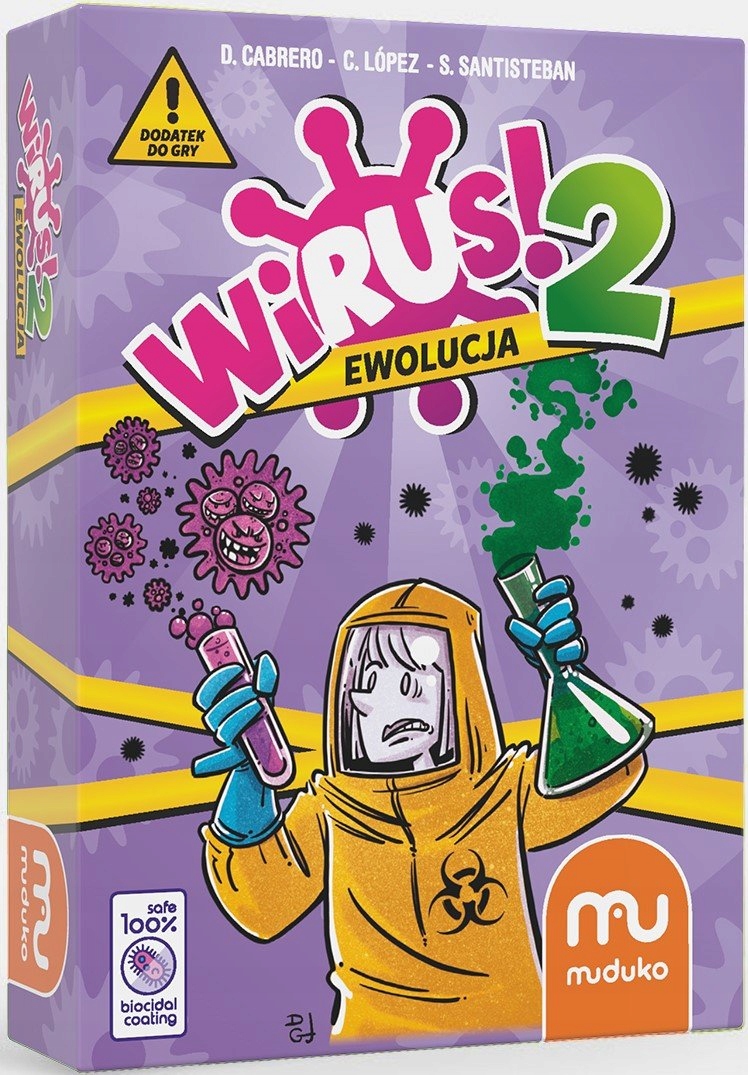 Wirus! + rozszerzenie gry Wirus! 2 Ewolucja Wydawca Trefl