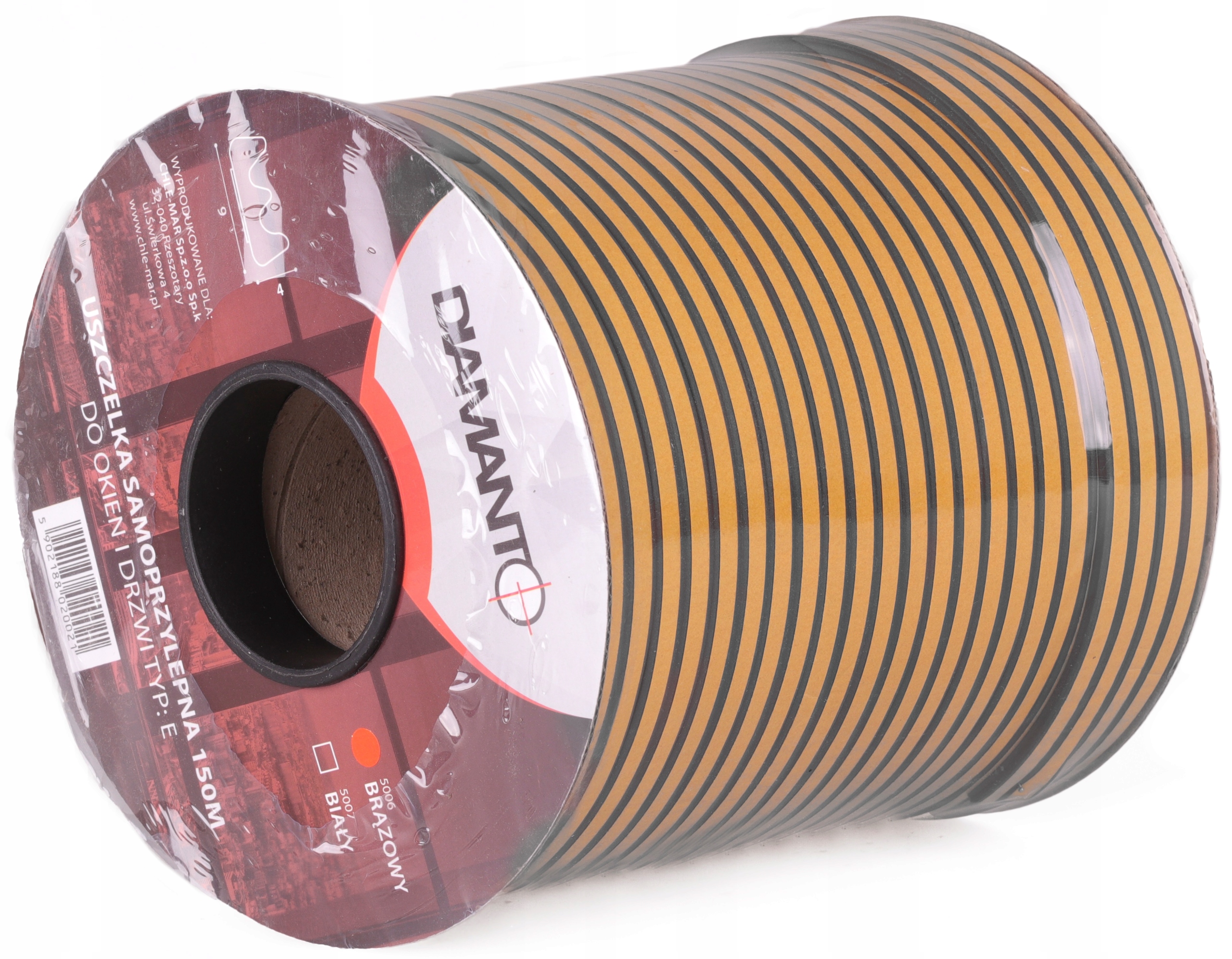 

Uszczelka Gumowa Drzwi Okien Czarna 14x12mm D 40m