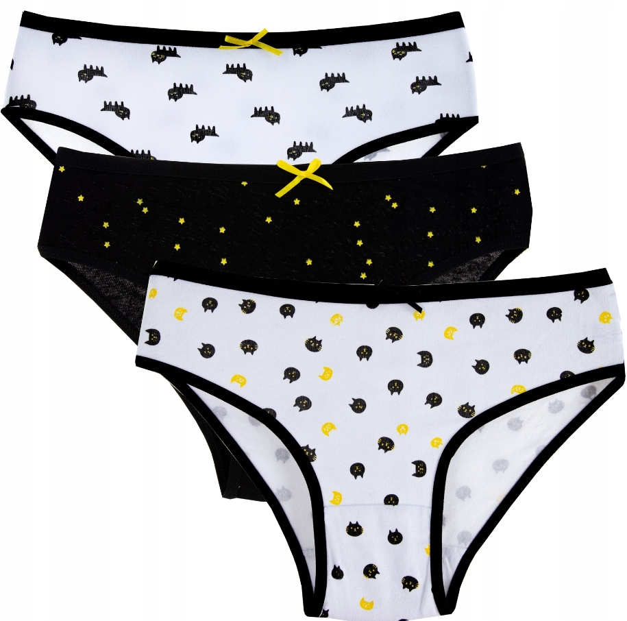 

Moraj Figi Majtki Dziewczęce Kot 3-szt 128-134