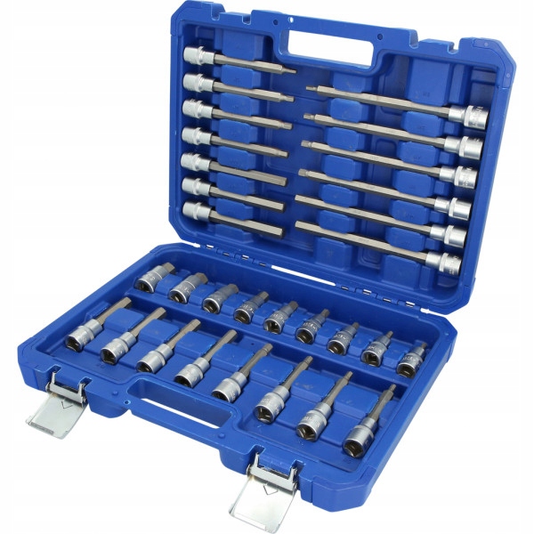 Sada nástrčiek 1/2" 5-19 mm 30 ks Brilliant Tools