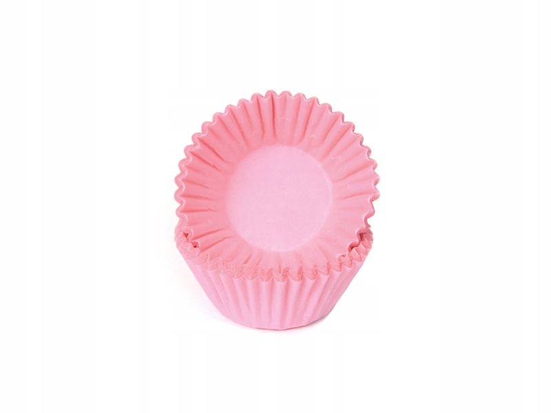 

Papilotki do mini muffinek pastelowe różowe 100szt