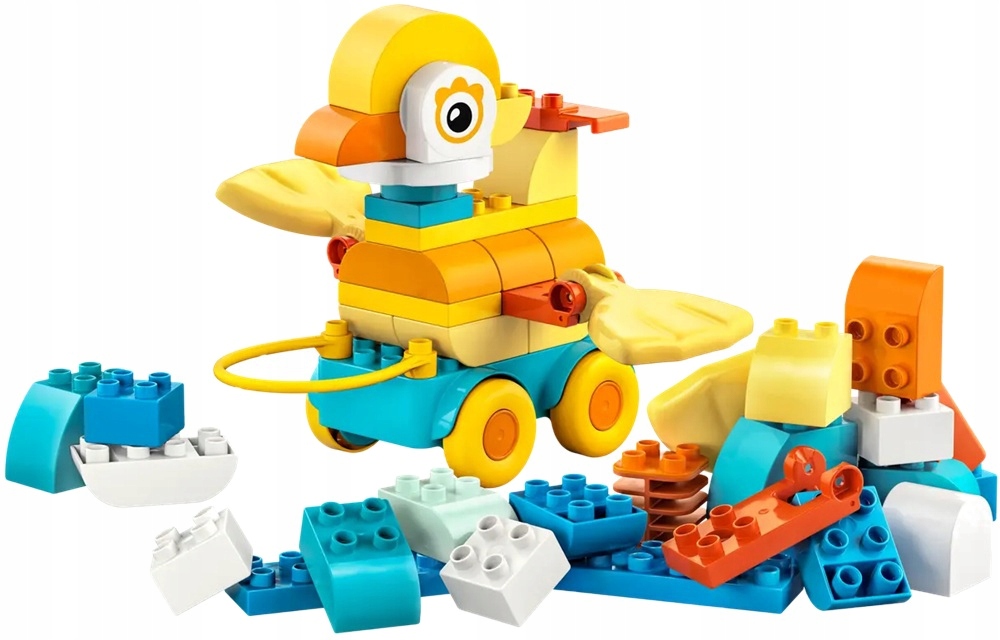 stavebnice Lego Duplo 3v1 Zvířátka na kolečkách 58 dílků 10448