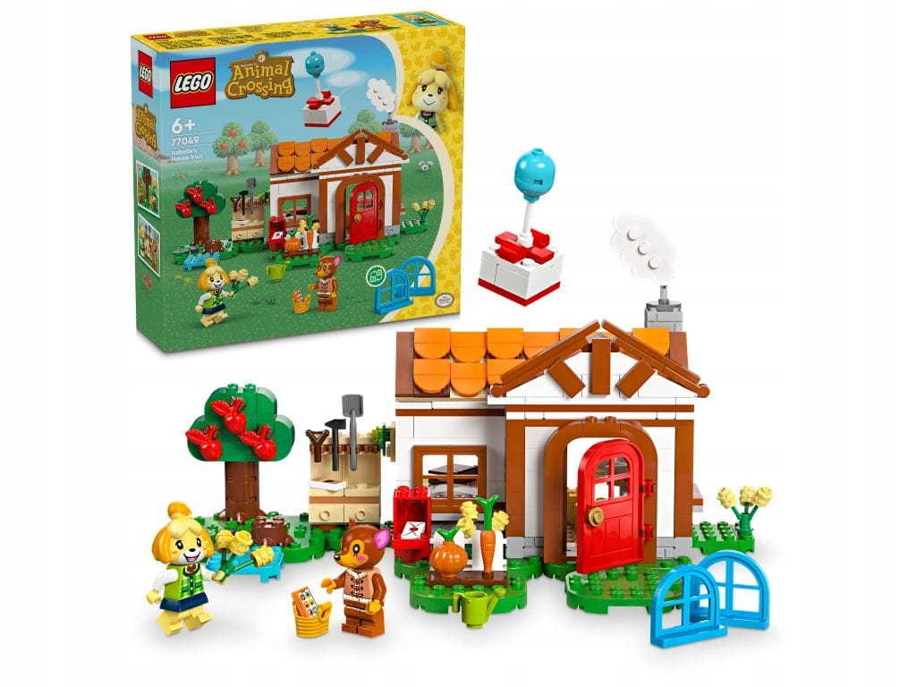Lego Animal Crossing 77049 Návštěva u Isabelle