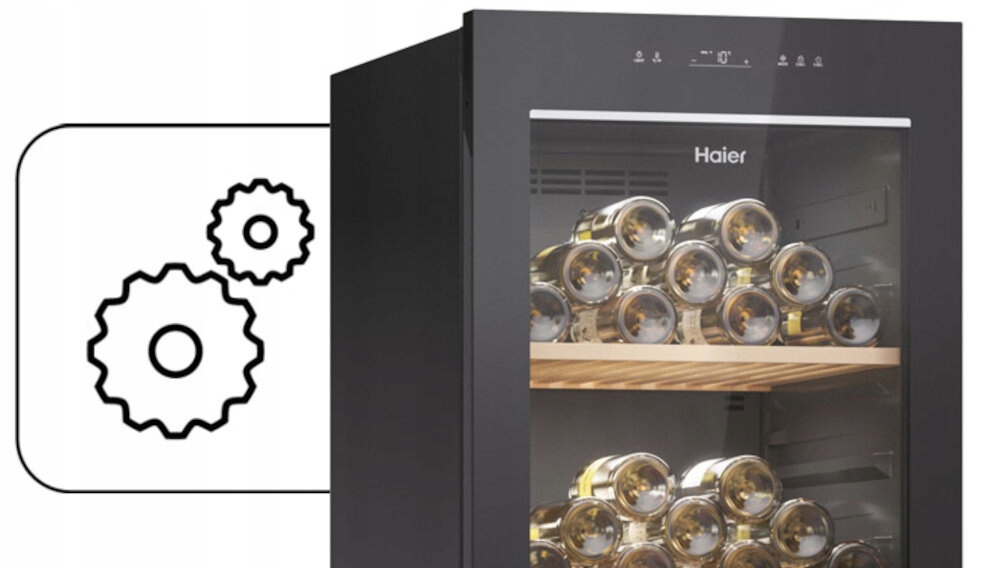 Chłodziarka do wina HAIER HWS236GDGU1 236 butelek Model HWS236GDGU1