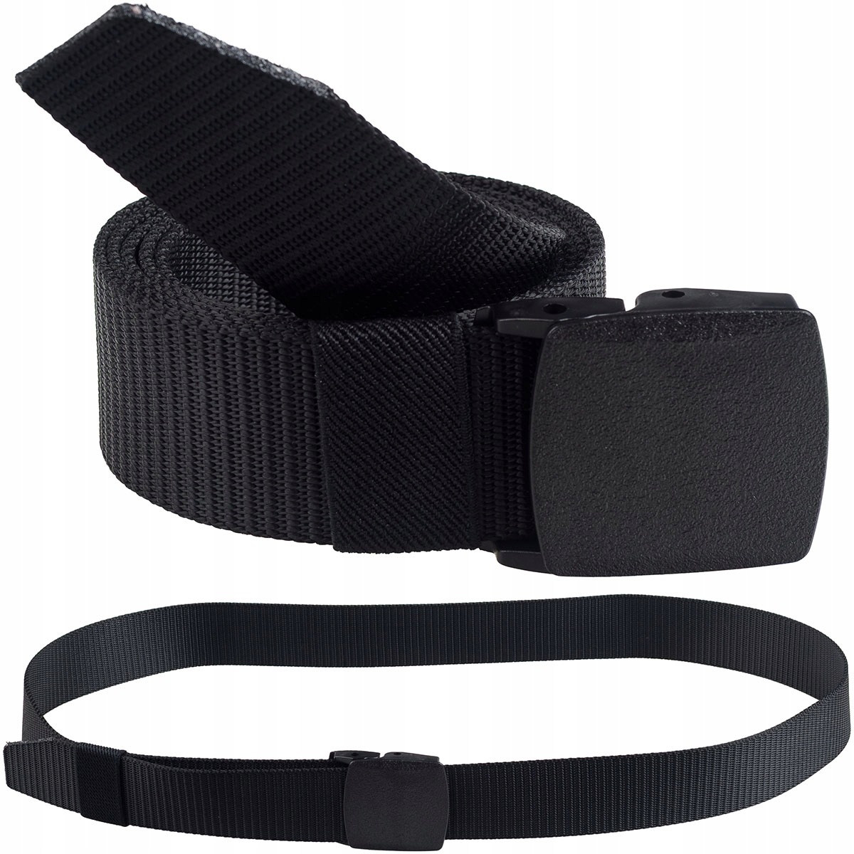 Pasek Męski Do Spodni Parciany Taktyczny Mfh Web Belt 130cm Czarny