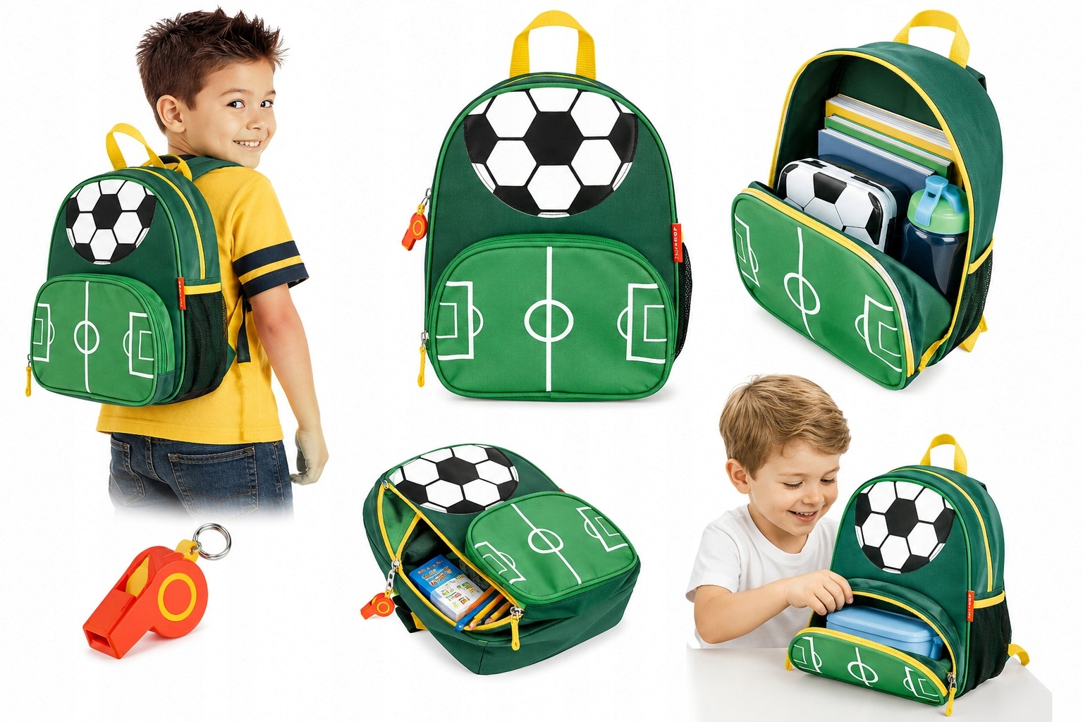 Skip Hop: plecak dla dziecka Piłka Nożna Spark Style Little Kid 9O278210