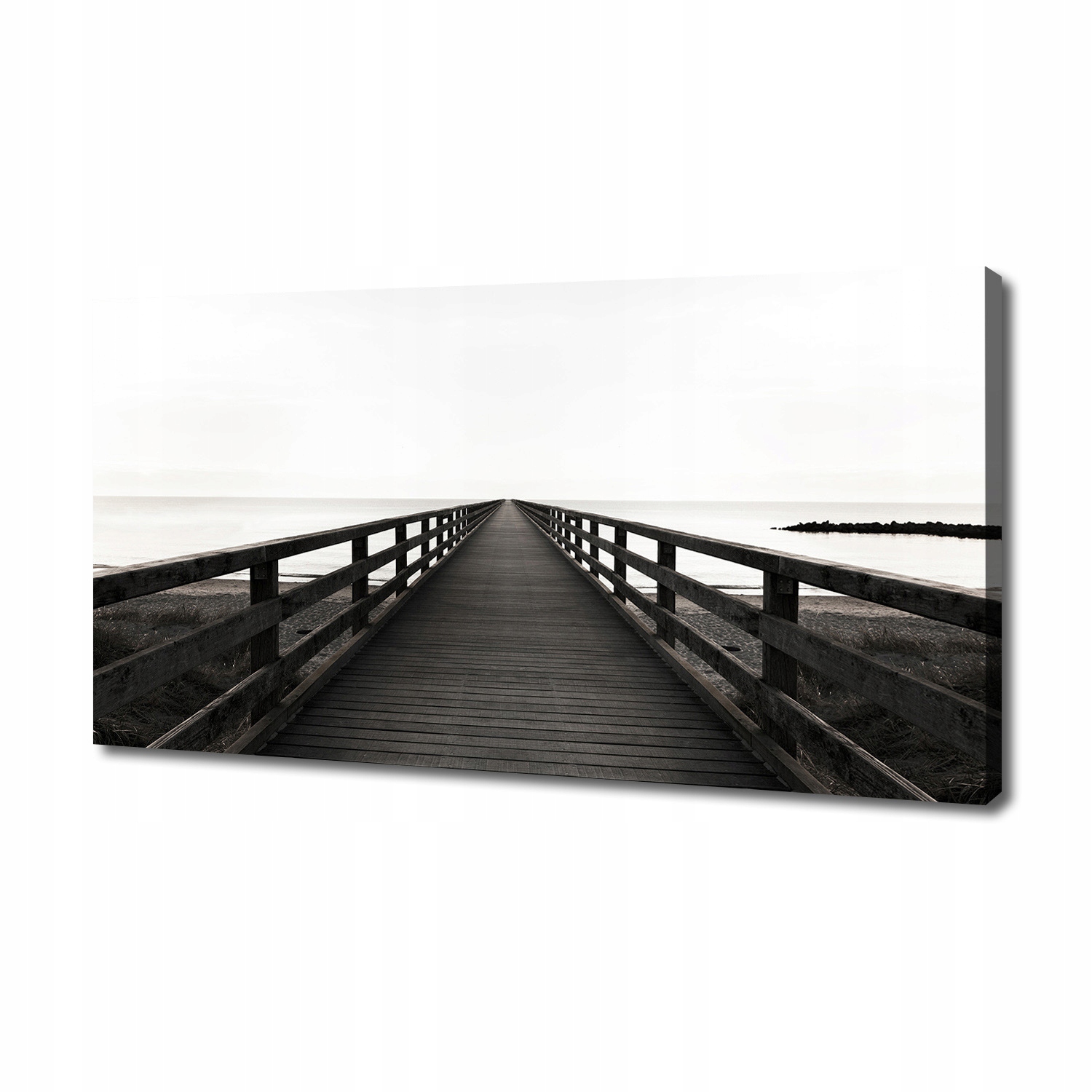 

Foto obraz na płótnie Drewniane molo 140x70 cm