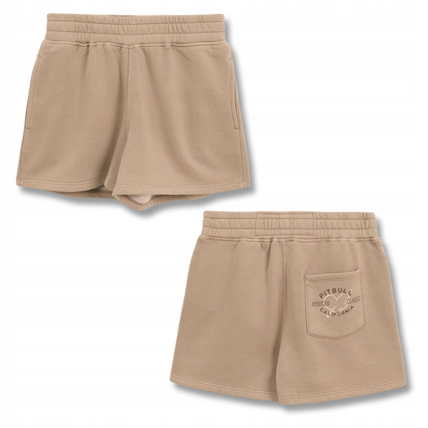 Dámské teplákové šortky Pitbull Washed Manzanita Heart Malý potisk