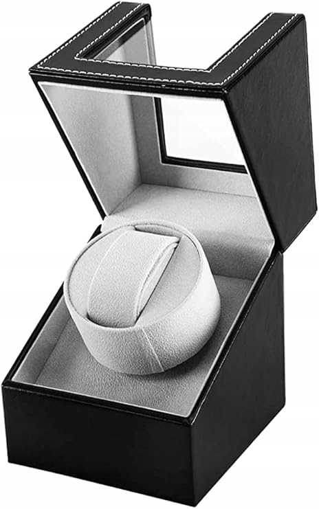 Rotomat Pro Hodinky vitrína na natahování černá vitrína