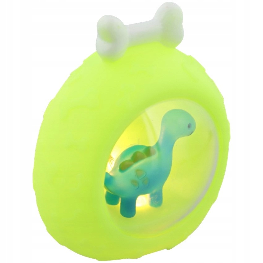 LAMPKA NOCNA DLA DZIECI DINOZAUR DIODA LED 3X LR44