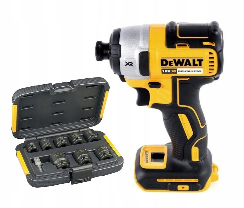 Zakrętarka Udarowa Klucz + Nasadki DCF887N DeWalt