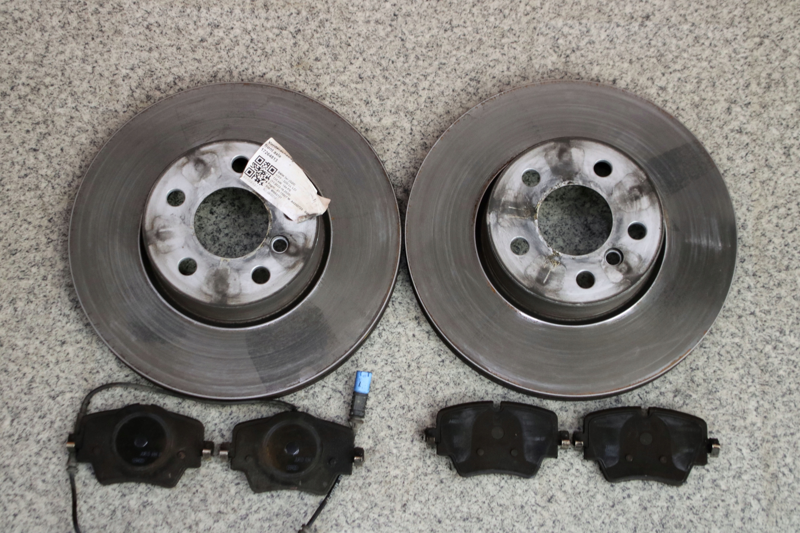 BMW G20 discs plates front front KOMPLET 307x24