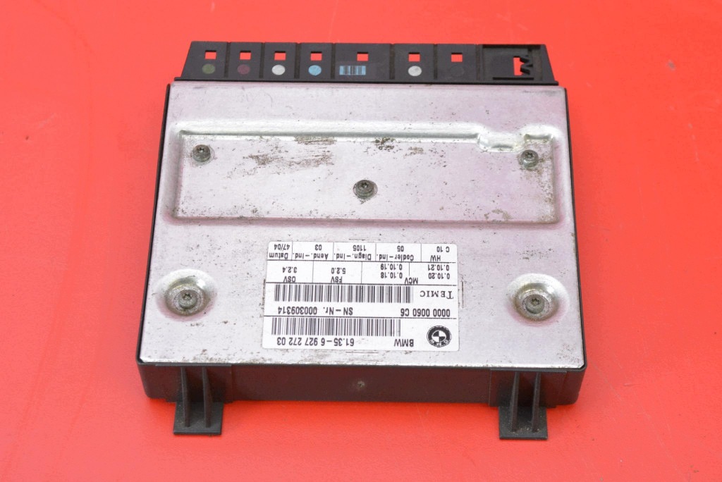 bedienteil modul sitz rechts vorne des beifahrers 6927272 BMW E65 E66 01-05