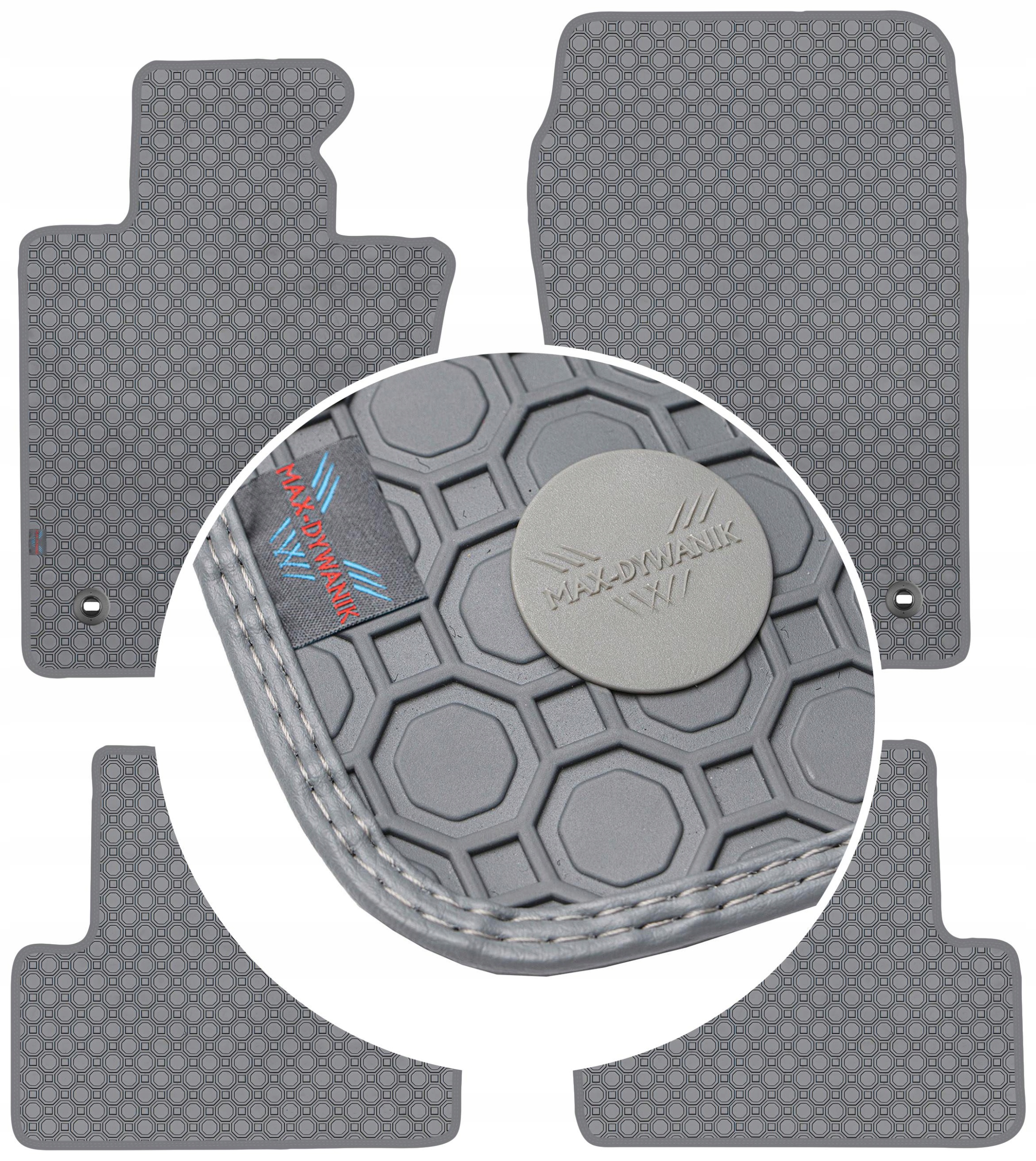 Honda Accord VIII 2011-2015 Koberce Popielate