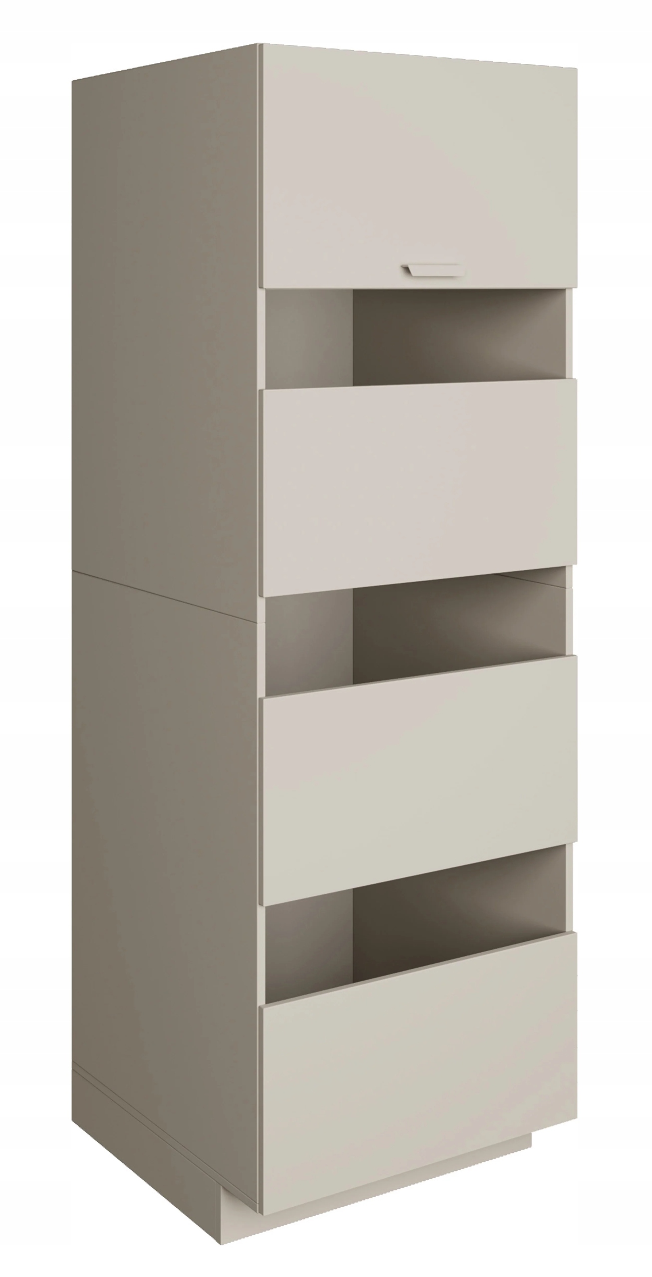 Koupelnová skříňka stojící čtyřdveřová Holv 68 cm kašmír