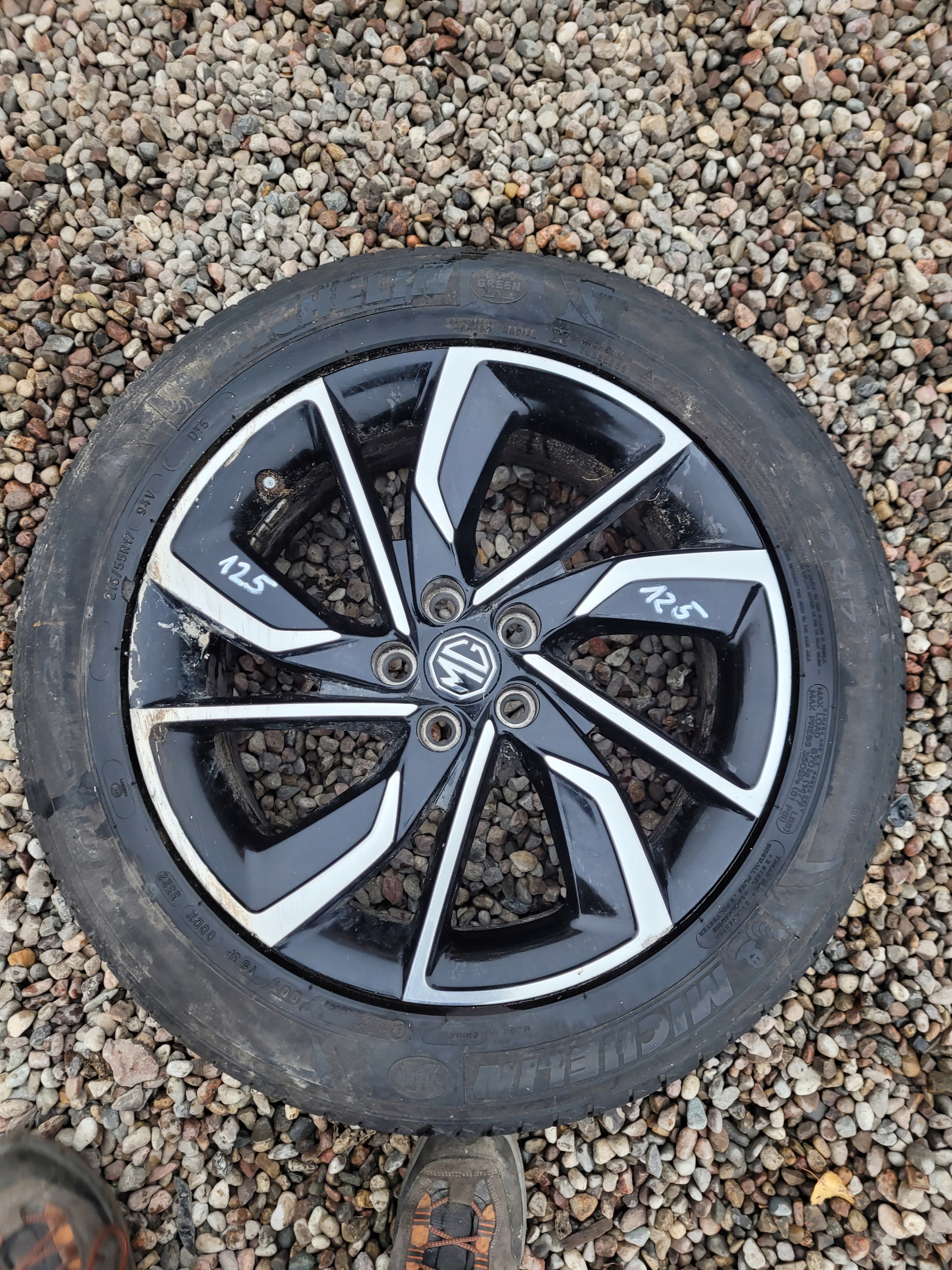 CERCHIO di alluminio 17x7J 5x100 MG SUV 10598024