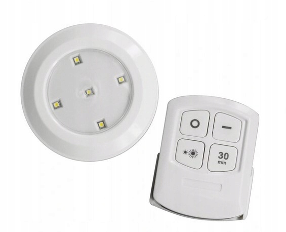 

Lampka Bezprzewodowa Lampa Led na baterie pilot