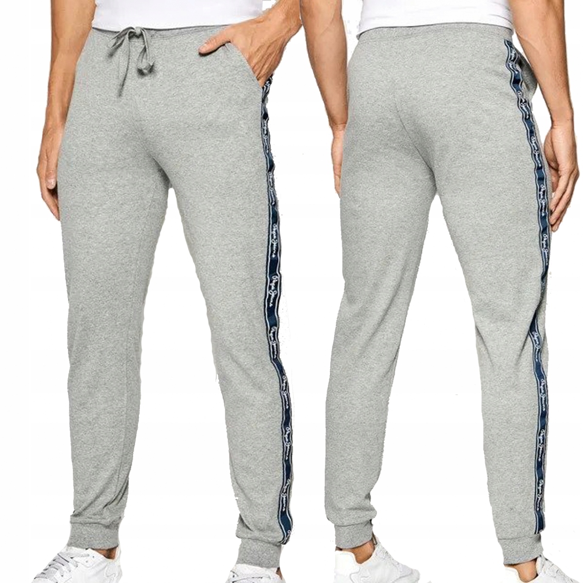 

Pepe Jeans spodnie dresowe męskie szare dres M
