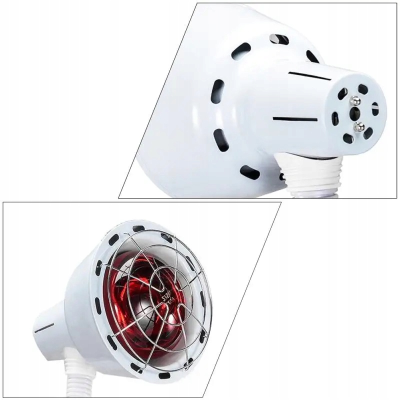 Lampa Sollux na podczerwień 275W RegMag – Kompletny zestaw do montażu