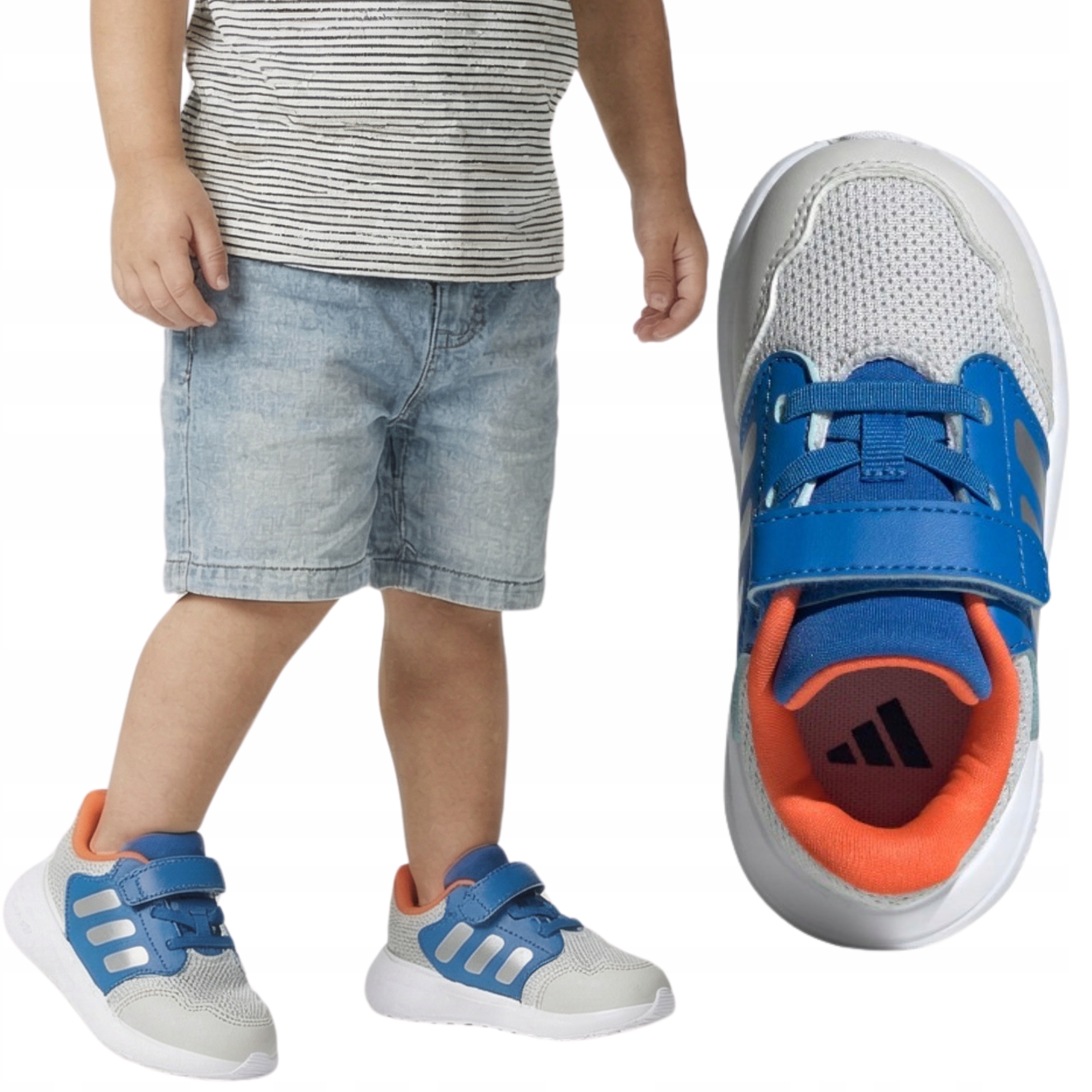 Buty Sportowe Dziecięce Adidas Dla Dziecka Na Rzep Lekkie 24