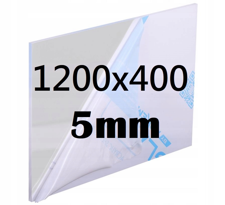 Plexi Plexi Plexi Plexa na míru 120 cm x 40 cm 5 mm Bezbarvá Deska