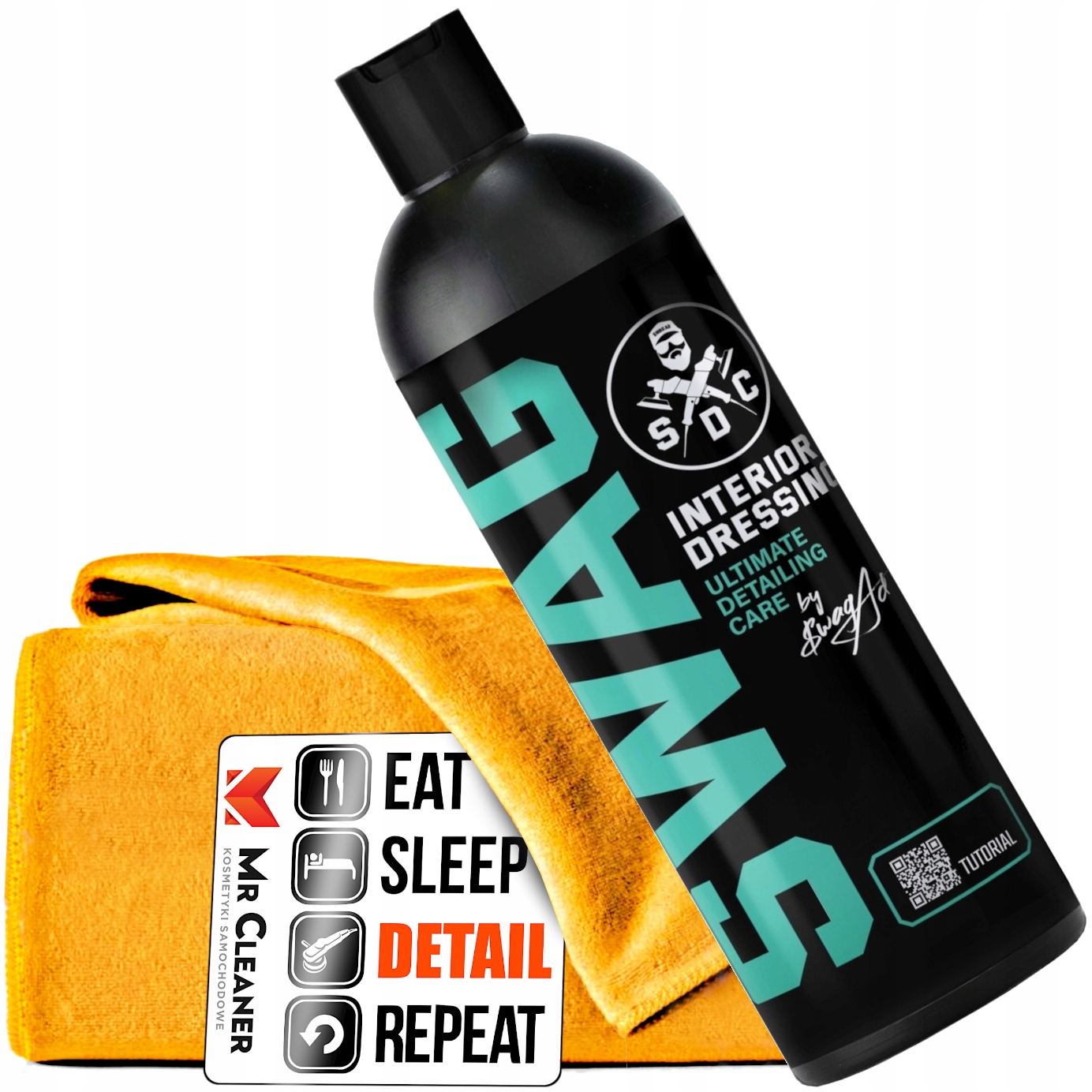 SWAG INTERIOR DRESSING DO PLASTIKÓW WNĘTRZA SAMOCHODOU KOKPITU OCHRONA 0,5L