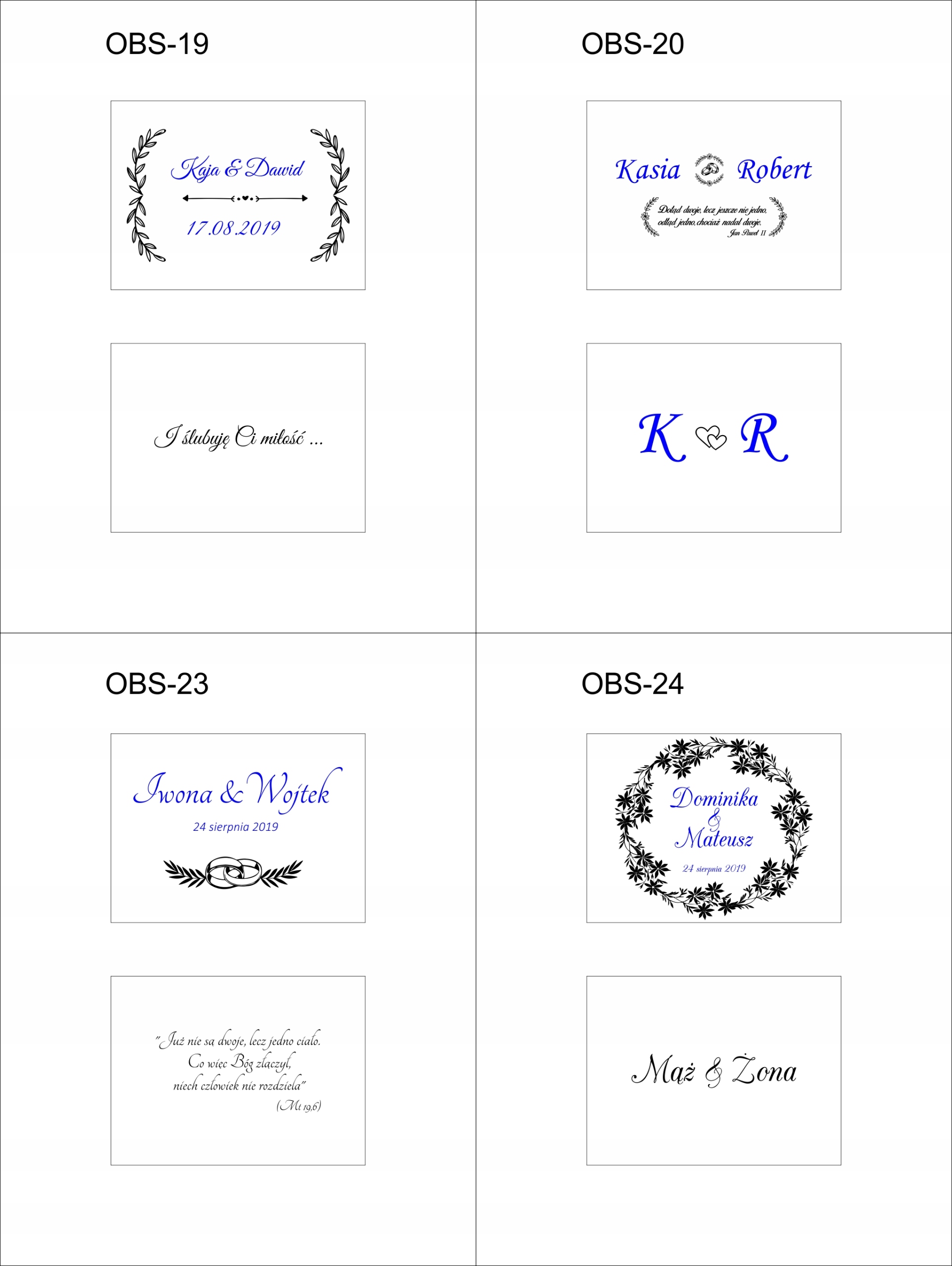 BIAŁE PUDEŁKO NA OBRĄCZKI ślub GRAWER imiona cytat Szerokość produktu 12 cm