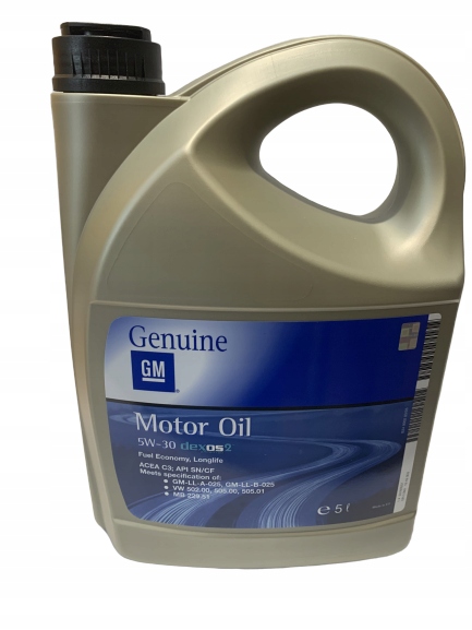 OPEL VECTRA C 1.9CDTI FILTR OLEJU + 5W30 5L Numer katalogowy części OE648/5 DEXOSO2 5W30