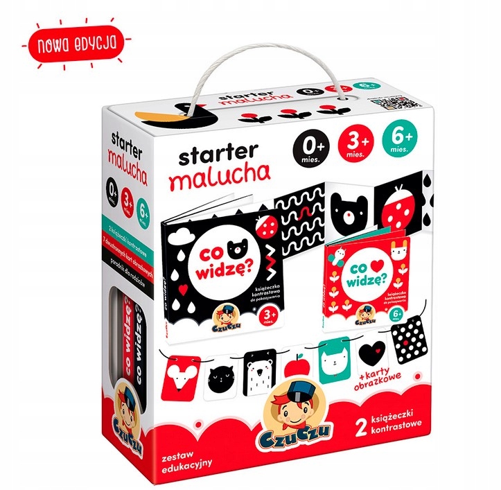 

Zestaw Edukacyjny Starter Malucha Co Widzę Czuczu