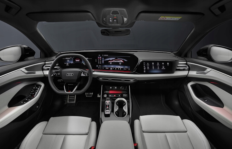 Fólie pro interiér Audi A6 C9 Průhledná ochrana interiéru