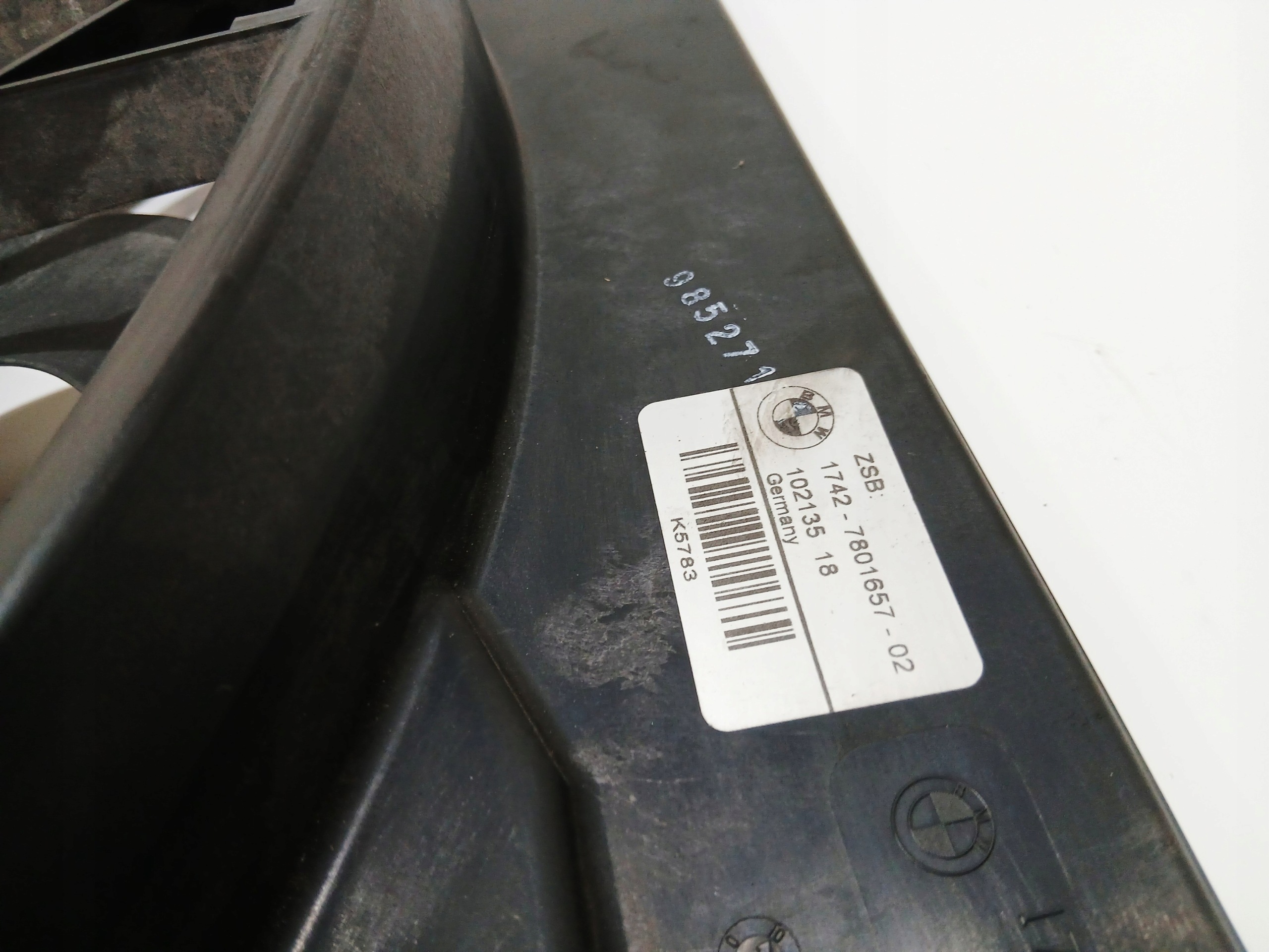 ventilátor chladiče BMW E60 E61 306D3 OE 7561712 (0000726)