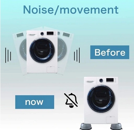 PODKŁADKI ANTYWIBRACYJNE POD PRALKĘ ZMYWARKĘ 4 SZT VERTA Stan opakowania oryginalne