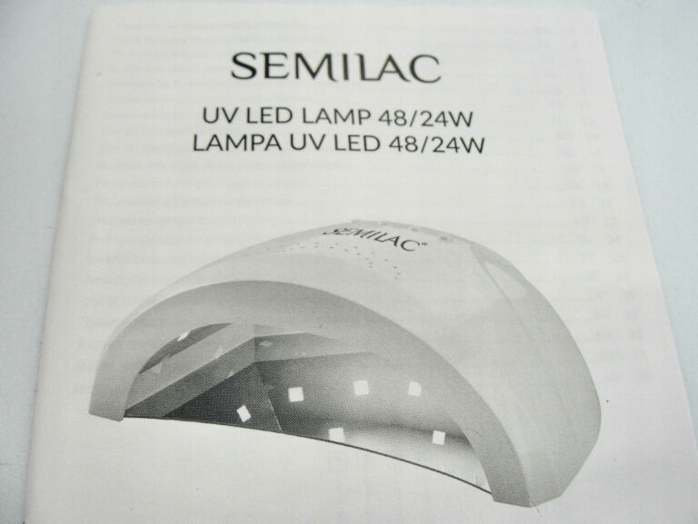 SEMILAC Lampa UV LED 24W 48W Do Manicure Hybrydowego Paznokci — miniatura 10