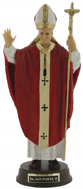 

Figurka Święty Jan Paweł II Czerwona Szata